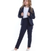 Комплект одежды для девочек Mini Maxi, модель 7691/7692, цвет темно-синий 