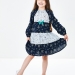 Платье для девочек Mini Maxi, модель 2745, цвет синий/голубой 