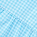 Платье для девочек Mini Maxi, модель 7587, цвет голубой/клетка 