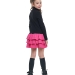 Платье для девочек Mini Maxi, модель 6079, цвет черный/малиновый 