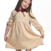 Платье для девочек Mini Maxi, модель 7437, цвет бежевый 