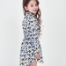 Платье для девочек Mini Maxi, модель 6365, цвет голубой/мультиколор 