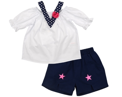 Комплект одежды для девочек Mini Maxi, модель 4639/4640, цвет белый