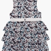 Платье для девочек Mini Maxi, модель 6208, цвет синий/мультиколор 