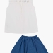 Комплект одежды для девочек Mini Maxi, модель 6375/6376, цвет белый 