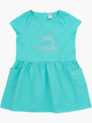 Платье для девочек Mini Maxi, модель 4378, цвет бирюзовый
