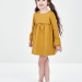 Платье для девочек Mini Maxi, модель 2486, цвет горчичный 