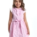 Платье для девочек Mini Maxi, модель 4563, цвет розовый/клетка 