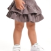 Юбка для девочек Mini Maxi, модель 0416, цвет коричневый 
