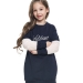 Платье для девочек Mini Maxi, модель 6843, цвет темно-синий 