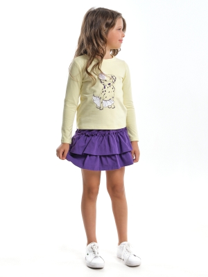 Комплект одежды для девочек Mini Maxi, модель 3762/3763, цвет желтый