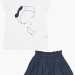 Комплект одежды для девочек Mini Maxi, модель 1844/1845, цвет мультиколор 