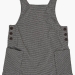 Платье для девочек Mini Maxi, модель 7380, цвет серый/клетка 