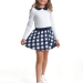 Комплект одежды для девочек Mini Maxi, модель 1066/1067, цвет белый 