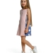 Платье для девочек Mini Maxi, модель 1408, цвет синий/розовый 
