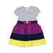 Платье для девочек Mini Maxi, модель 2984, цвет мультиколор/лиловый 