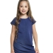 Платье для девочек Mini Maxi, модель 06332, цвет синий/серый 