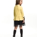 Платье для девочек Mini Maxi, модель 7312, цвет желтый/черный/меланж 