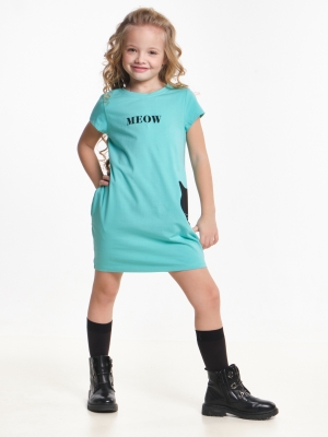 Платье для девочек Mini Maxi, модель 6136, цвет бирюзовый