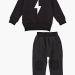 Спортивный костюм для мальчиков Mini Maxi, модель 1273, цвет черный 