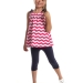 Комплект одежды для девочек Mini Maxi, модель 0806/0807, цвет малиновый 