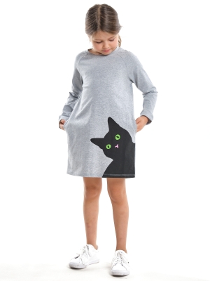 Платье для девочек Mini Maxi, модель 4312, цвет серый