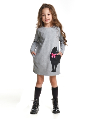 Платье для девочек Mini Maxi, модель 4311, цвет серый
