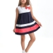 Платье для девочек Mini Maxi, модель 1740, цвет белый/коралловый 