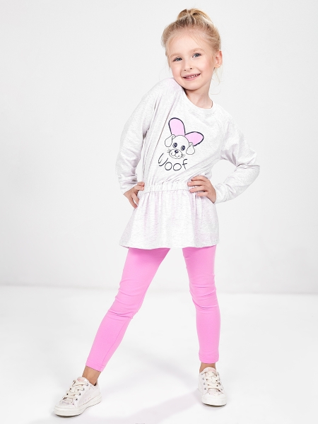 Комплект одежды для девочек Mini Maxi, модель 3814/3815, цвет белый 