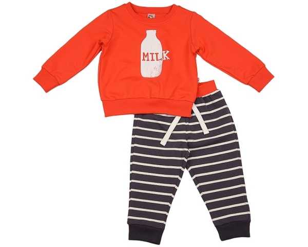 Комплект одежды для девочек Mini Maxi, модель 0985, цвет красный 