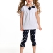 Комплект одежды для девочек Mini Maxi, модель 1250/1251, цвет белый 