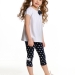 Комплект одежды для девочек Mini Maxi, модель 1250/1251, цвет белый 