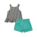 Комплект одежды для девочек Mini Maxi, модель 6423/6424, цвет клетка 