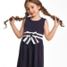 Платье для девочек Mini Maxi, модель 1552, цвет синий/белый 