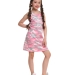Платье для девочек Mini Maxi, модель 4576, цвет розовый/камуфляж/хаки 