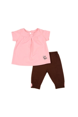 Комплект одежды для девочек Mini Maxi, модель 0749/0750, цвет розовый