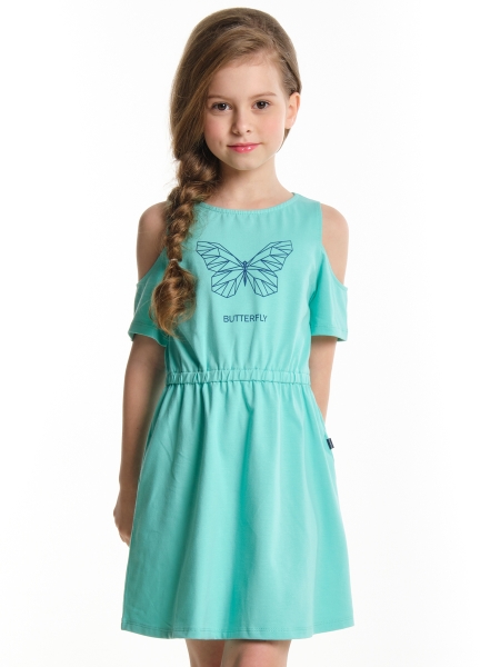 Платье для девочек Mini Maxi, модель 4510, цвет бирюзовый 