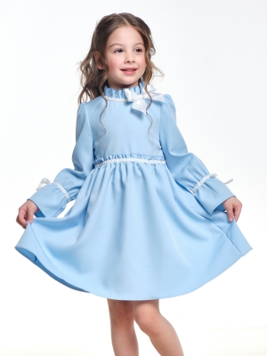 Платье для девочек Mini Maxi, модель 6923, цвет голубой