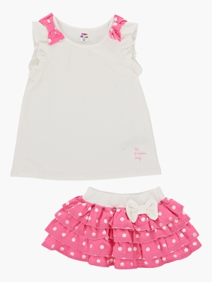 Комплект одежды для девочек Mini Maxi, модель 1677/1678, цвет розовый