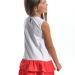 Платье для девочек Mini Maxi, модель 2996, цвет белый/коралловый 