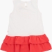 Платье для девочек Mini Maxi, модель 2996, цвет белый/коралловый 