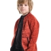 Куртка для мальчиков Mini Maxi, модель 7723, цвет оранжевый/черный 