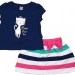 Комплект одежды для девочек Mini Maxi, модель 3140/3141, цвет синий 