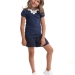 Футболка для девочек Mini Maxi, модель 0677, цвет синий 