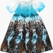 Платье для девочек Mini Maxi, модель 2025, цвет голубой 