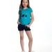 Комплект одежды для девочек Mini Maxi, модель 3419/3420, цвет бирюзовый 