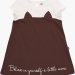 Платье для девочек Mini Maxi, модель 1620, цвет коричневый 