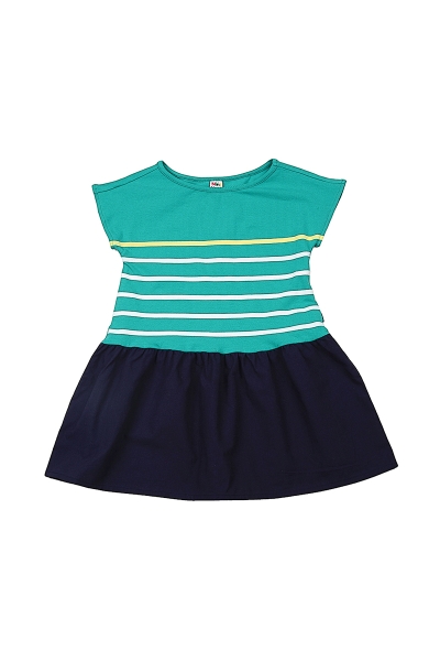 Платье для девочек Mini Maxi, модель 3310, цвет зеленый 