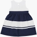 Платье для девочек Mini Maxi, модель 1578, цвет белый/синий 