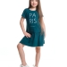 Платье для девочек Mini Maxi, модель 6406, цвет темно-зеленый 